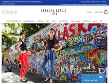 Tablet Screenshot of fashionoutletnyc.com
